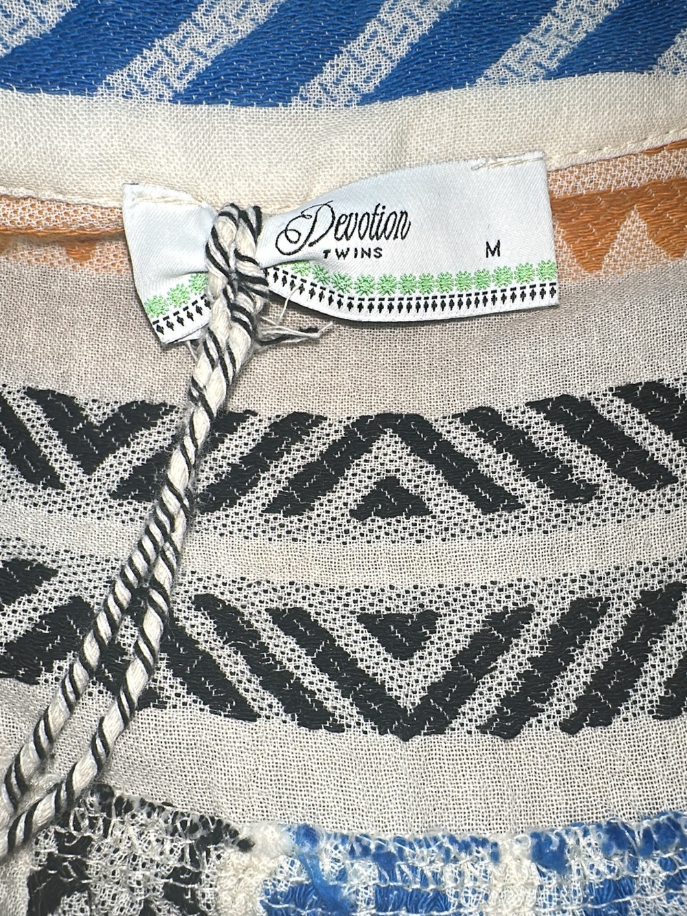 Anthropologie devotion NWT ELLA Multi Pattern Boho Midi. (Mix31) - Picture 6 of 6